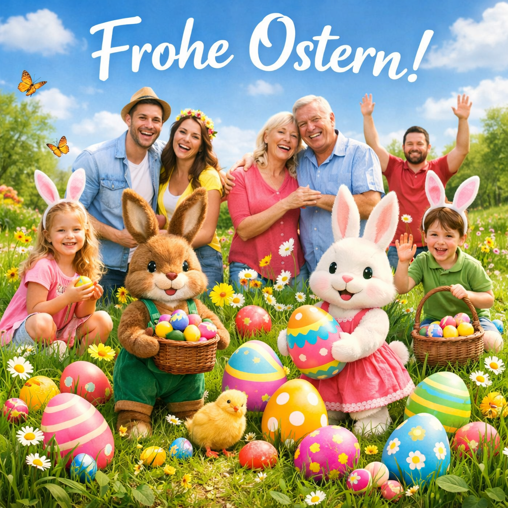 frohe ostern KI